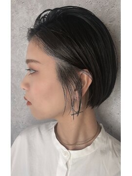 アストランティア 栄店(ASTRANTIA) *ASTRANTIA*福井彩乃 ブラックストレートミニボブ