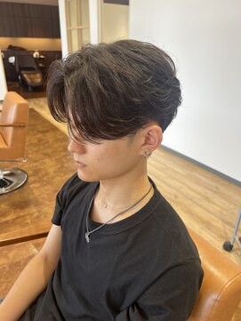 アンソメット 筑後店(UN SOMMET) フェザーショート　センターパート　フェザーパーマ