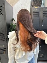 ヴァイス 渋谷店(VAICE)&nbsp;インナーカラー/オレンジ/推しカラー