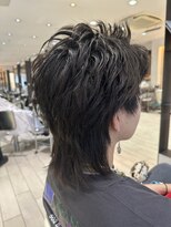 エアー 銀座(air)&nbsp;★シマカズキ★20代30代★銀座★スパイキーショート×ウルフ