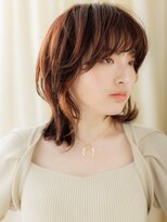 カバーヘア ブリス 北浦和(COVER HAIR bliss)&nbsp;□狐カラーバラバラブリーチ小顔ウルフカット810北浦和20代30代