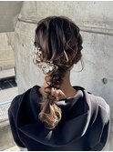 Wedding前撮りヘアセット
