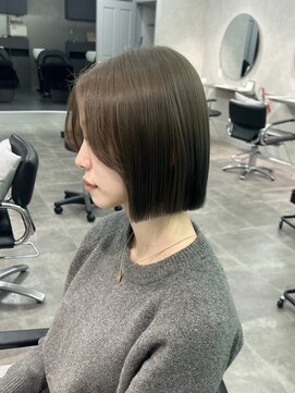 コク 千葉駅西口(COQU) 黒髪/オリーブグレー/小顔/ココアベージュ/千葉駅