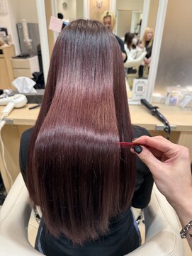 アッシュ 中目黒店(Ash) ブリーチなしダブルカラー×ボルドールビー