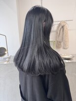 シアー(siar)&nbsp;ブルーブラック　オリーブグレー　オリーブカラー　ブリーチ無し