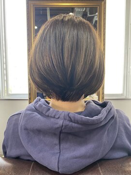 グラデーションボブ　