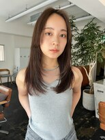 ガーランドギンザ(Garland Ginza)&nbsp;ミディアムレイヤーシースルーバング