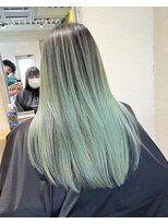 emmu by MERCI&nbsp;ペールグリーンバレイヤージュ