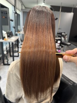 マウ リノ(Mau-Lino)の写真/【髪質改善】従来の縮毛矯正とは違うMau-Linoの施術で、今までにないしなやかで美しい髪へ。