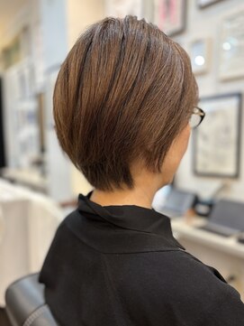 サロン ハナノ(Salon Hanano) 30代40代大人くびれショートボブアッシュカラー