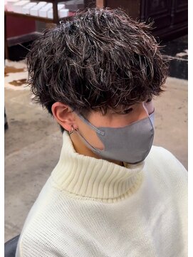 グロウ 博多店(growth) ニュアンスシャドーパーマ