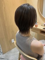 ソウス ユアン(SOURCE yuan) 小顔似合わせショートウルフ【佐藤和弥】