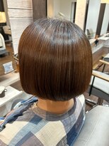 タミーズ 金山(Tummy's)&nbsp;ツヤ感ボブ×縮毛矯正で美髪へ