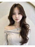 韓国へア/レイヤーカット/ハッシュカット/髪質改善/大阪梅田