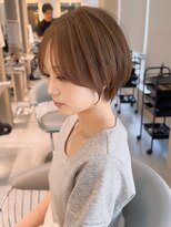 ハーツ 熊本(hearts.)&nbsp;大人美人ショートミルクティーブロンド[熊本／上通/下通］