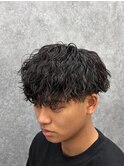 ニュアンスパーマ/波巻きツイストスパイラル/シャドウパーマ