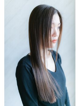 ラフヘアーアンドスパ(Luffhair&spa)の写真/硬くならない、自然に流れる。大人のための柔らかストレート