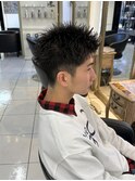 スパイキーショート メンズショート 横浜 メンズカット
