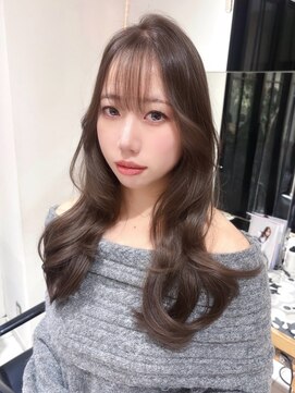 ヘアサロン ガリカ 表参道(hair salon Gallica) メルティーグレージュ×レイヤースタイル
