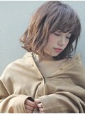 【ZENKO吉祥寺】リラクシィパーマ/ニュアンスカラー/Aラインボブ