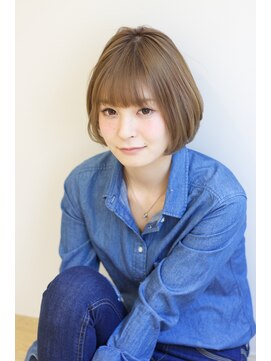 ヘアーワークス ヘルム 渋谷店(HAIR WORKS HELM) HELM nansp ボブスタイル