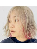 クク(QUQU)&nbsp;ホワイトベージュボブ