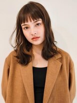 アグ ヘアー ビヨンド 戸塚店(Agu hair beyond) 《Agu hair》短めバング×インナーカラーミディ