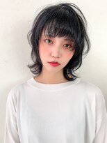 アレンヘアー 富士宮店(ALLEN hair) ルーズミディ_ブルージュヴェールウェーブアシメショート