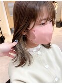 インナーカラーイヤリングカラー×美髪ミディ[横浜/東神奈川]13