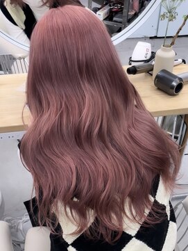 プネル(punel) ピンクブラウン/ローズピンク