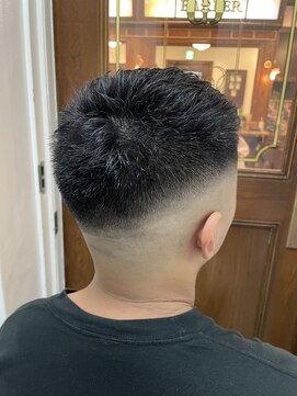 ヒロギンザバーバーショップ 新宿店(HIRO GINZA BARBER SHOP) フェードスタイル(理容室/メンズ/barber shop新宿店)