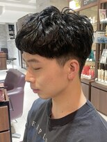 アイフィール アヴェダ 瑞江店(i feel AVEDA)&nbsp;【藤田】メンズパーマ×ツーブロックマッシュ