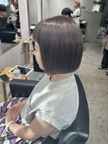 ローレン(LOREN)&nbsp;グレージュカラーミルクティーカラーインナーカラーダブルカラー