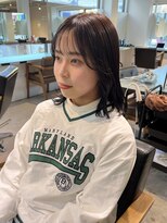 トレス(TRESS)&nbsp;プツっとロブ！サイドバング◎ 透明感カラー！