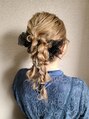 ヘアセットサロン ミント(Hair set salon MINT)&nbsp;個性派☆２本編みおろし