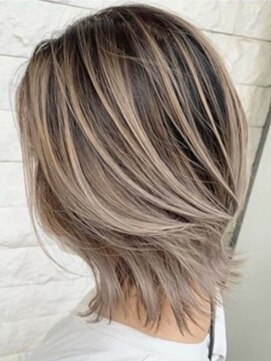 アース 湘南台店(HAIR&MAKE EARTH) ハイライトデザインカラー