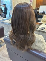 ヘアーエポック(hair epoque) 小顔ショコラアッシュヘルシースタイル韓国