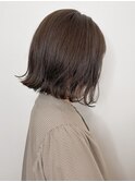 美髪大人可愛い大人美人ヘルシースタイルシースルーバング