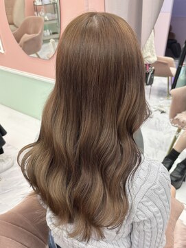 ガーランド(Girland) 【girland】明るめブラウン 韓国風/レイヤーカット