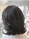 パーマくびれミディアム