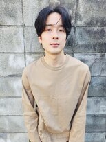 スーハ 恵比寿(SUUHA)&nbsp;３０代大人センターパート/ワンカールマッシュパーマ/前髪パーマ