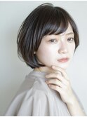 大人ショートボブ