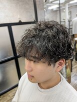 ティーズ バーバー T's BARBER 波巻きパーマ