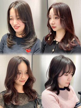 ハルキミナト ジャパン ヨコハマ(HARUKI MINATO japan YOKOHAMA) ミディアムヘアでイメチェン！モテ髪へ