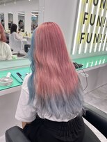 グロウ 渋谷(grow)&nbsp;水色とピンクのデザインカラー