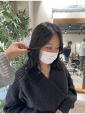 【ADORE】グレージュ×髪質改善トリートメント