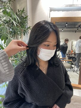 アドア 横浜(ADORE) 【ADORE】グレージュ×髪質改善トリートメント