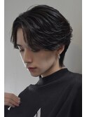 毛流れウルフフェザーパーマ[下北沢/men's/メンズパーマ]