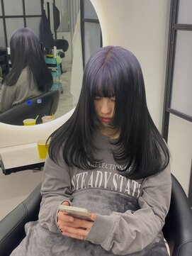 シーバイスリー 綱島(C×3) ルーツカラー × ブルーラベンダー × ブラック