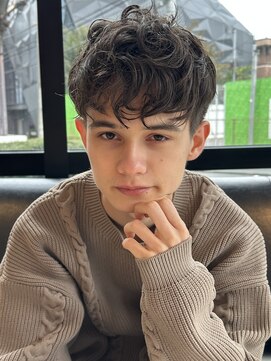 ダダキュービック(DADA CuBiC) ショート×パーマ/メンズパーマ/メンズショート